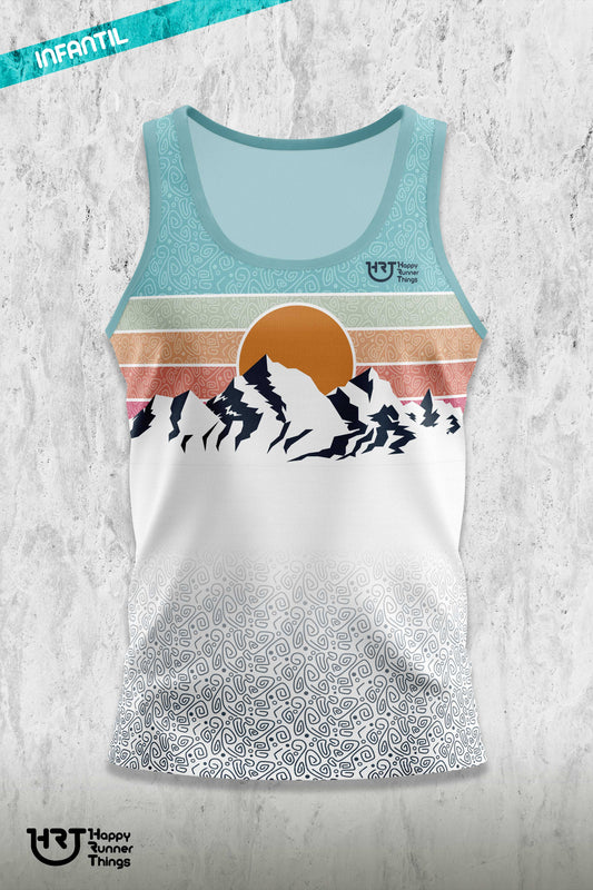Mountains - Camiseta Técnica Kids - Tirantes