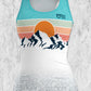 Mountains - Camiseta Técnica Mujer - Tirantes