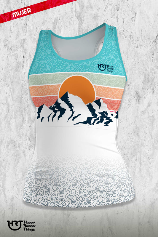 Mountains - Camiseta Técnica Mujer - Tirantes