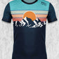 Mountains - Camiseta Técnica Kids - Manga Corta