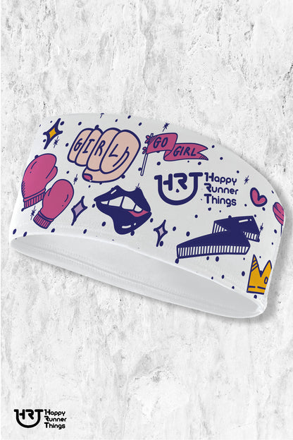 Girl Power - Cinta/Diadema Deportiva