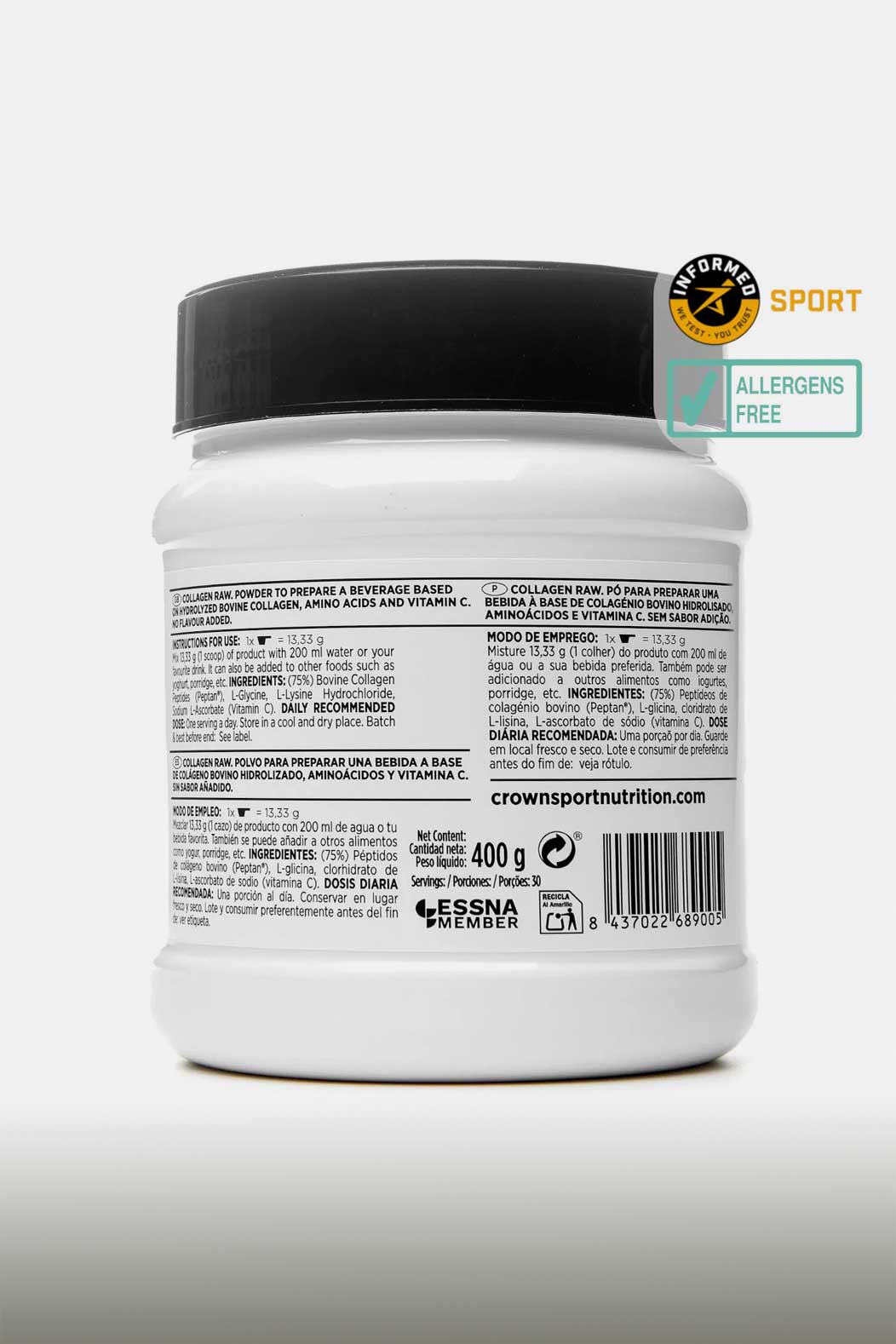 Collagen Raw - Crown Nutrition Sport