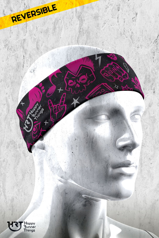Rock & Run - Cinta/Diadema - Reversible