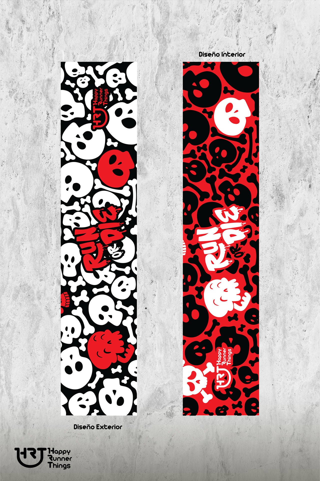 Run Or Die - Cinta/Diadema - Reversible