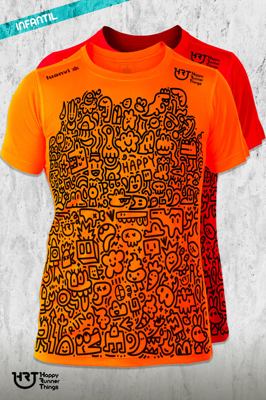 Doodles - Camiseta Running Junior/Kids