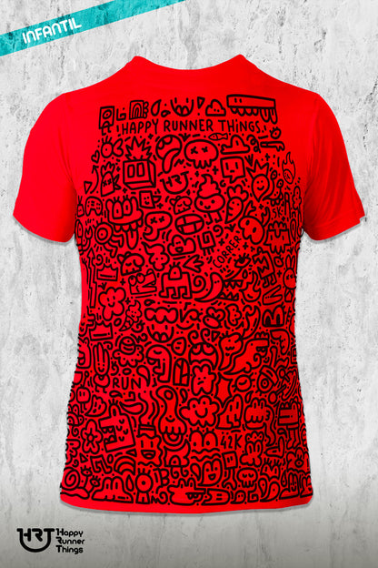 Doodles - Camiseta Running Junior/Kids
