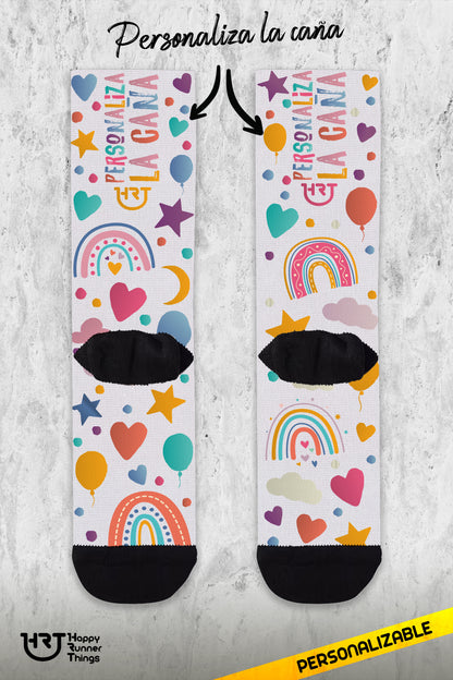 Good Vibes - Calcetines - Caña Media-Alta