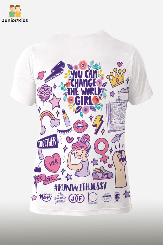 GRL PWR - Camiseta Técnica Junior/Kids