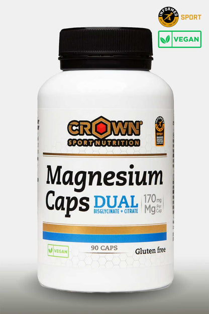 Magnesium Caps DUAL - Crown Nutrition Sport