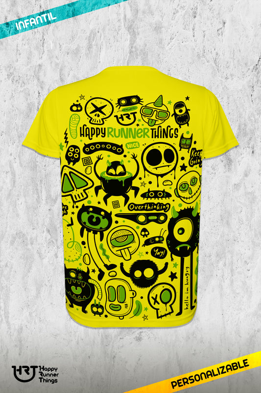 Monsters & ME - Camiseta ECO Técnica Junior/Kids
