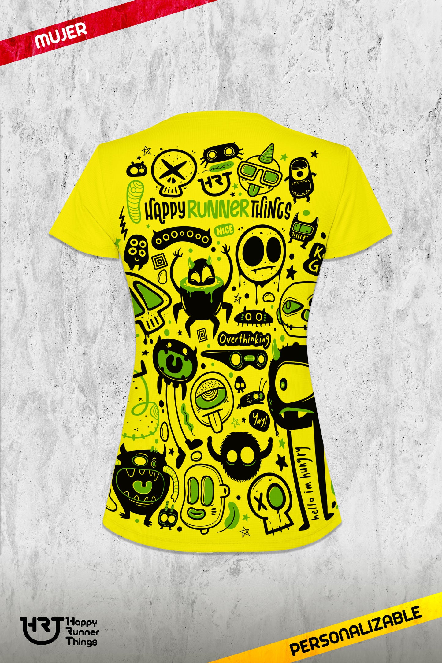 Monsters & ME - Camiseta ECO Técnica Mujer