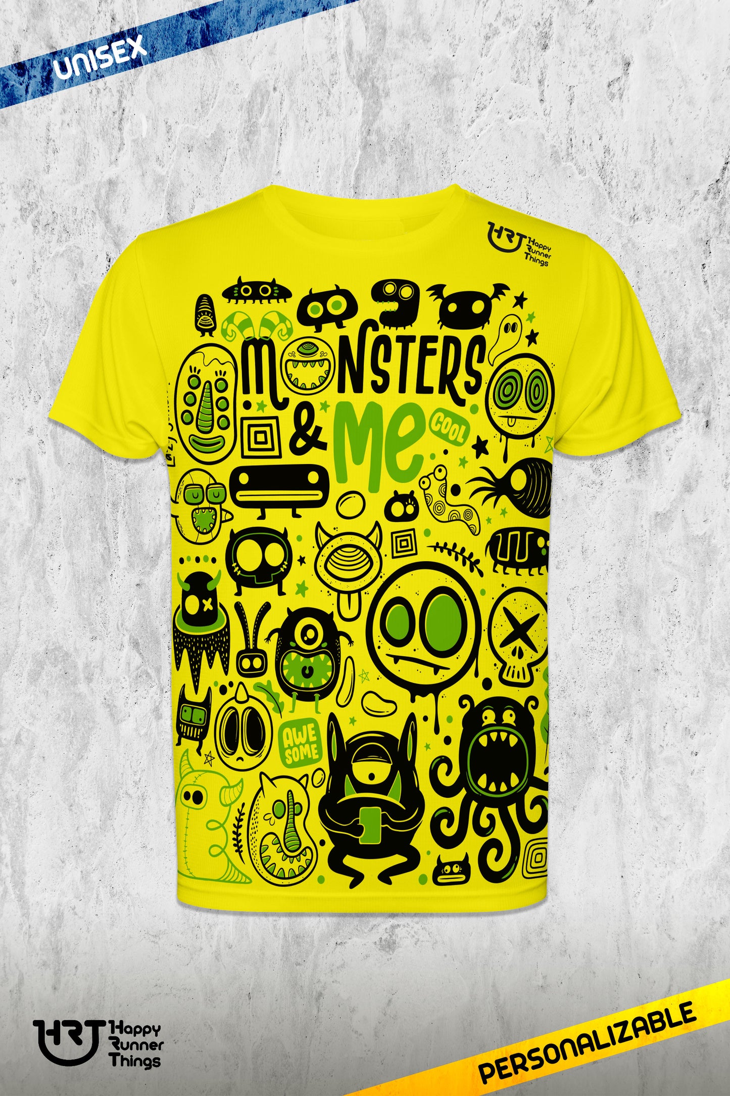 Monsters & ME - Camiseta ECO Técnica Unisex