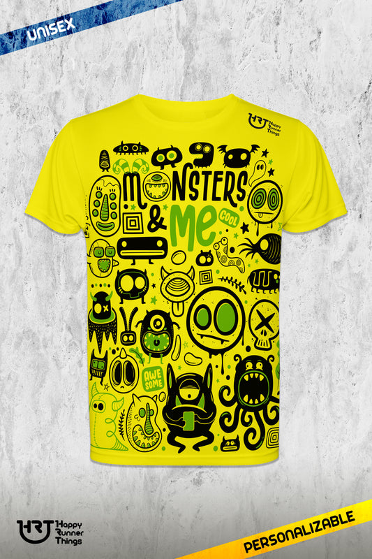 Monsters & ME - Camiseta ECO Técnica Unisex