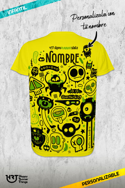 Monsters & ME - Camiseta ECO Técnica Junior/Kids