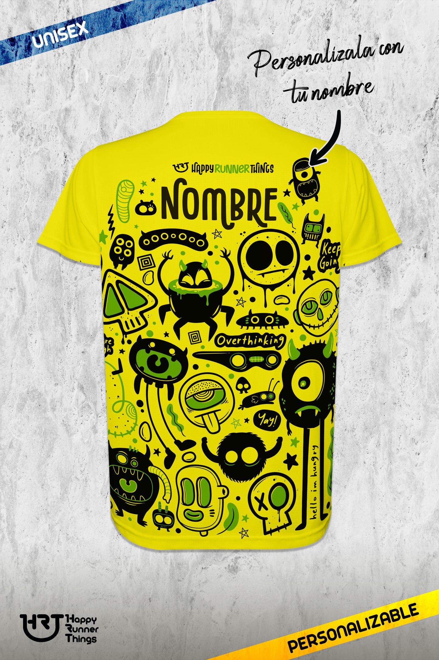 Monsters & ME - Camiseta ECO Técnica Unisex