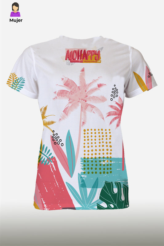 Aloha - Camiseta Running Mujer