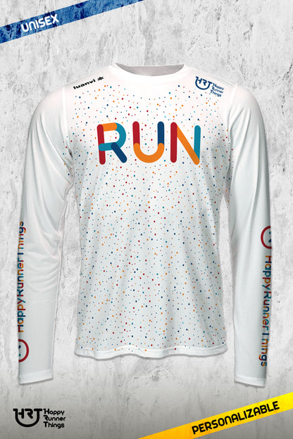 Run in Colors - Camiseta Técnica Unisex - Manga Larga
