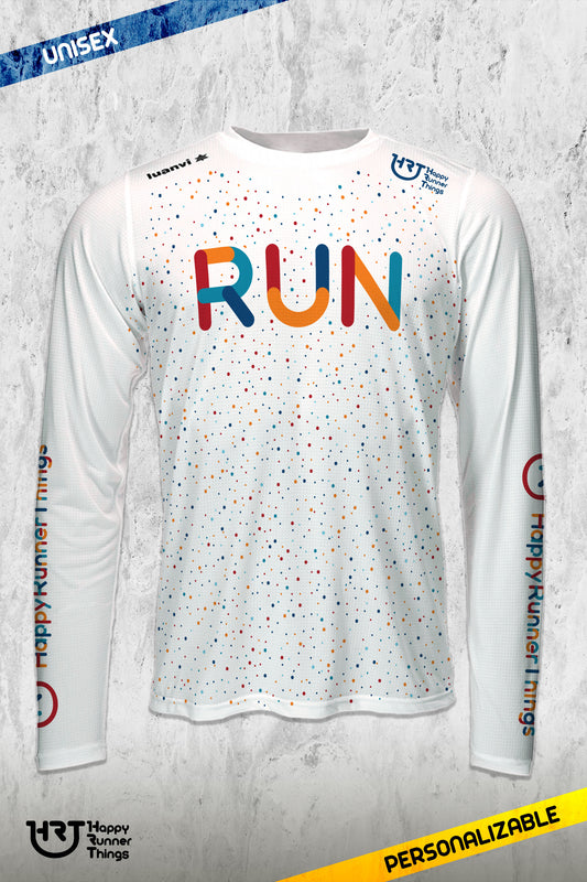 Run in Colors - Camiseta Técnica Unisex - Manga Larga