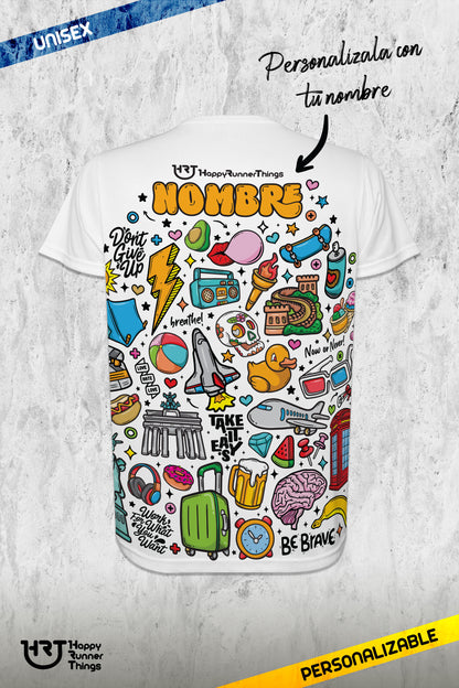 RUN YOUR LIFE - Camiseta ECO Unisex - Manga Corta