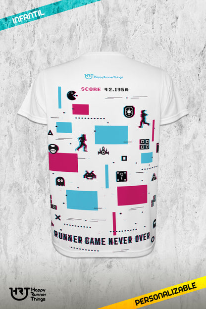 Runner Game 3.0 - Camiseta ECO Running Infantil - Manga Corta