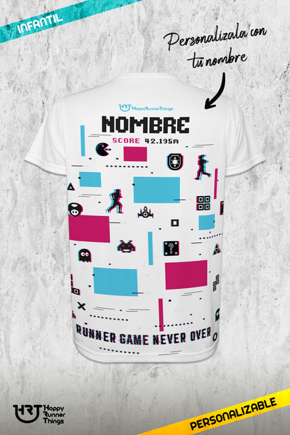 Runner Game 3.0 - Camiseta ECO Running Infantil - Manga Corta
