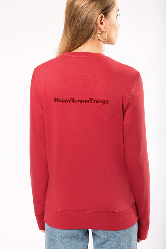 Happy Runner Things - Terracota - Sudadera Unisex