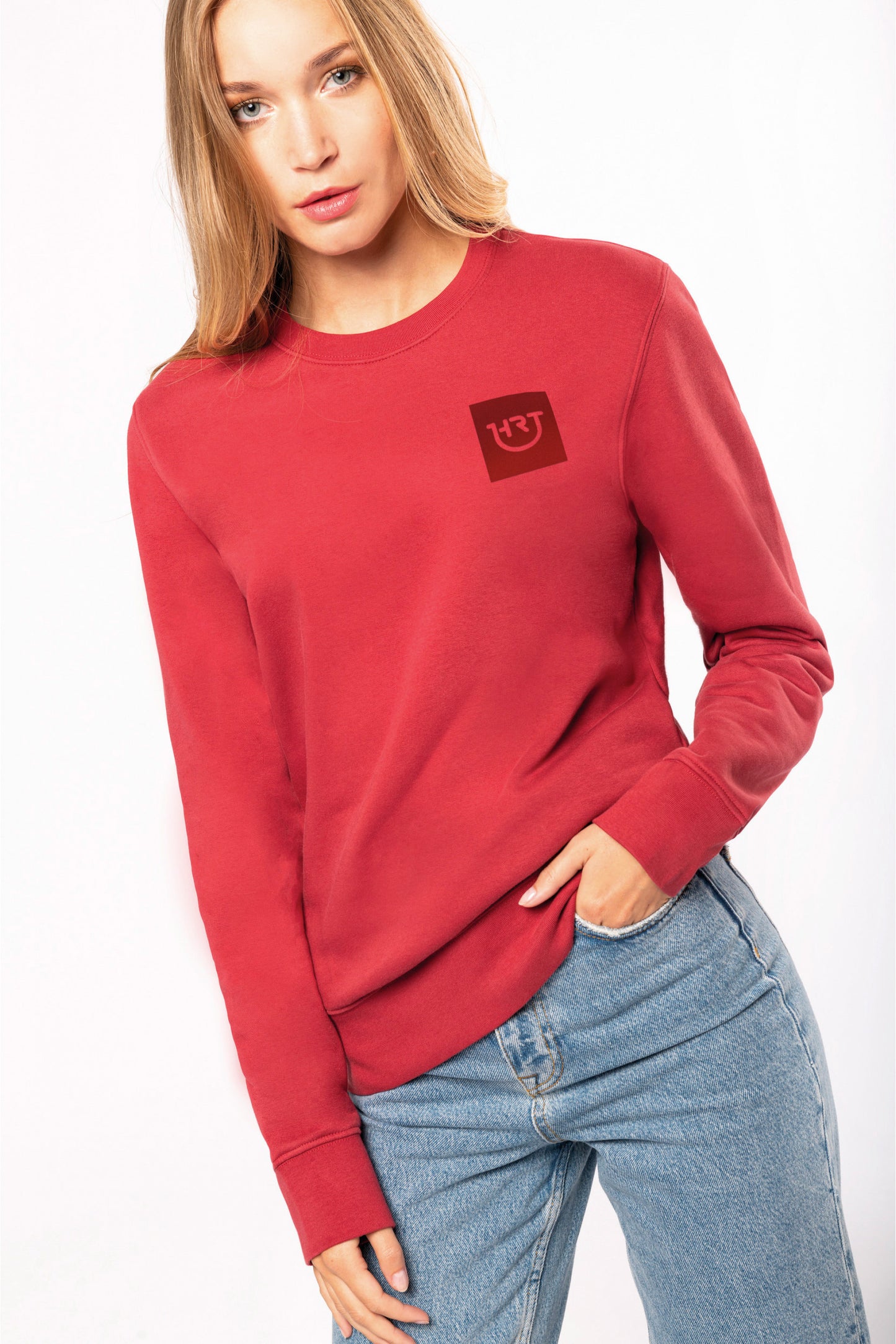 Happy Runner Things - Terracota - Sudadera Unisex