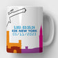 Trazados - Taza - New York Marathon