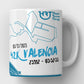 Trazados - Taza - Maratón Valencia