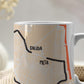 Trazados - Taza - Medio Maratón Valencia