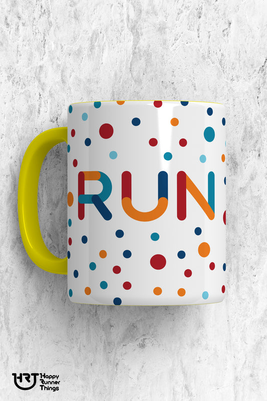 Run In Colors - Taza