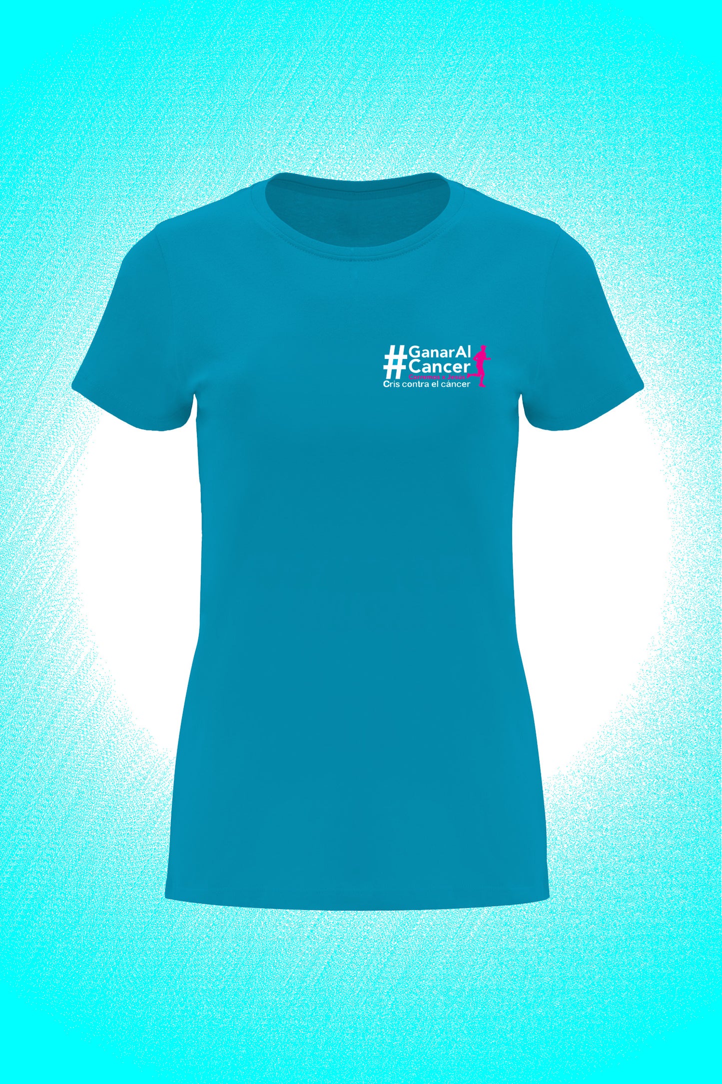 Corremos x Jesús - Camiseta Casual Solidaria Mujer