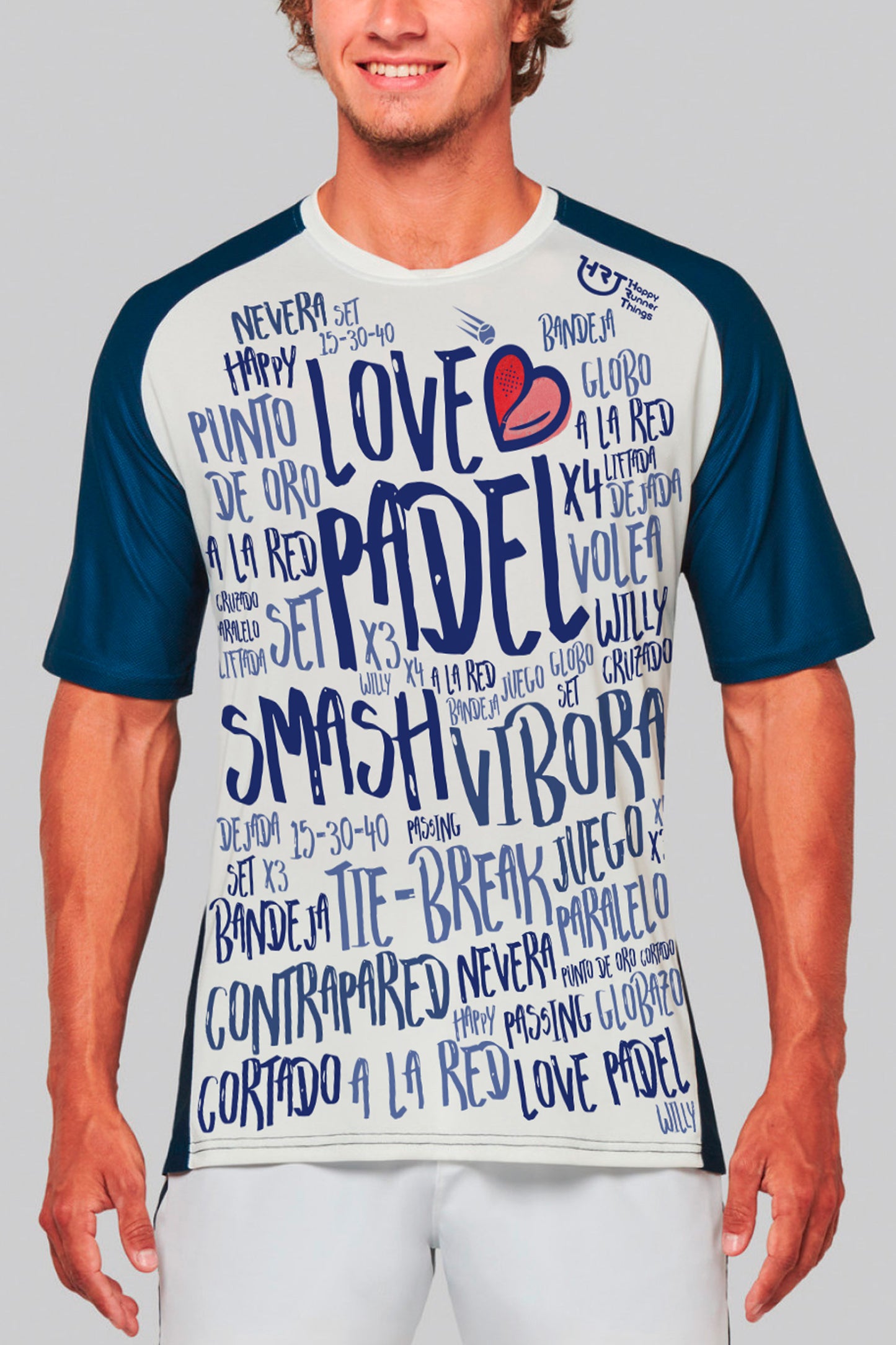 Love Padel - Pro - Camiseta Unisex - Blue