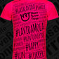 Hashtag  - Camiseta Running Unisex - Coral