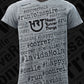 Hashtag  - Camiseta Running Unisex - Gris