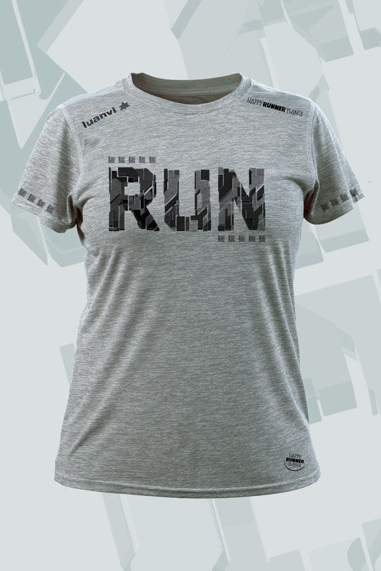 Run Rocks - Camiseta Técnica Mujer