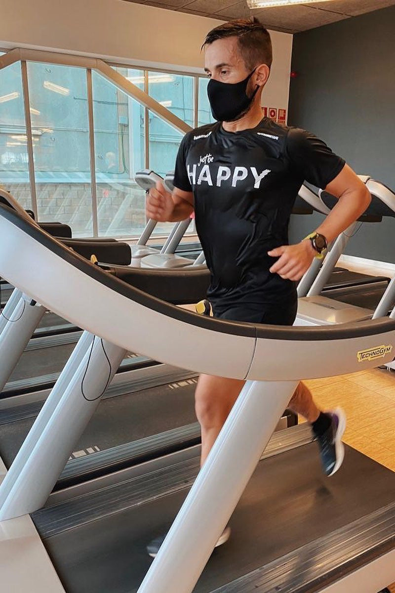 Just Be Happy - Camiseta Técnica Unisex