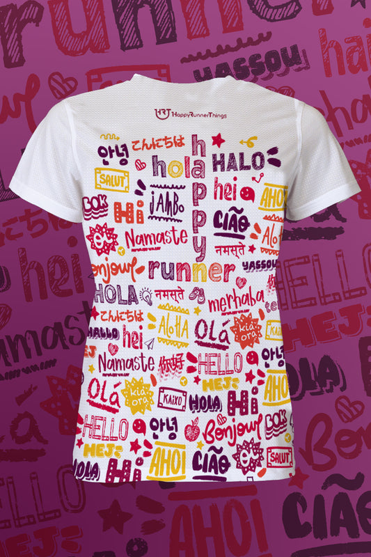 Hola Runner - Camiseta Running Mujer