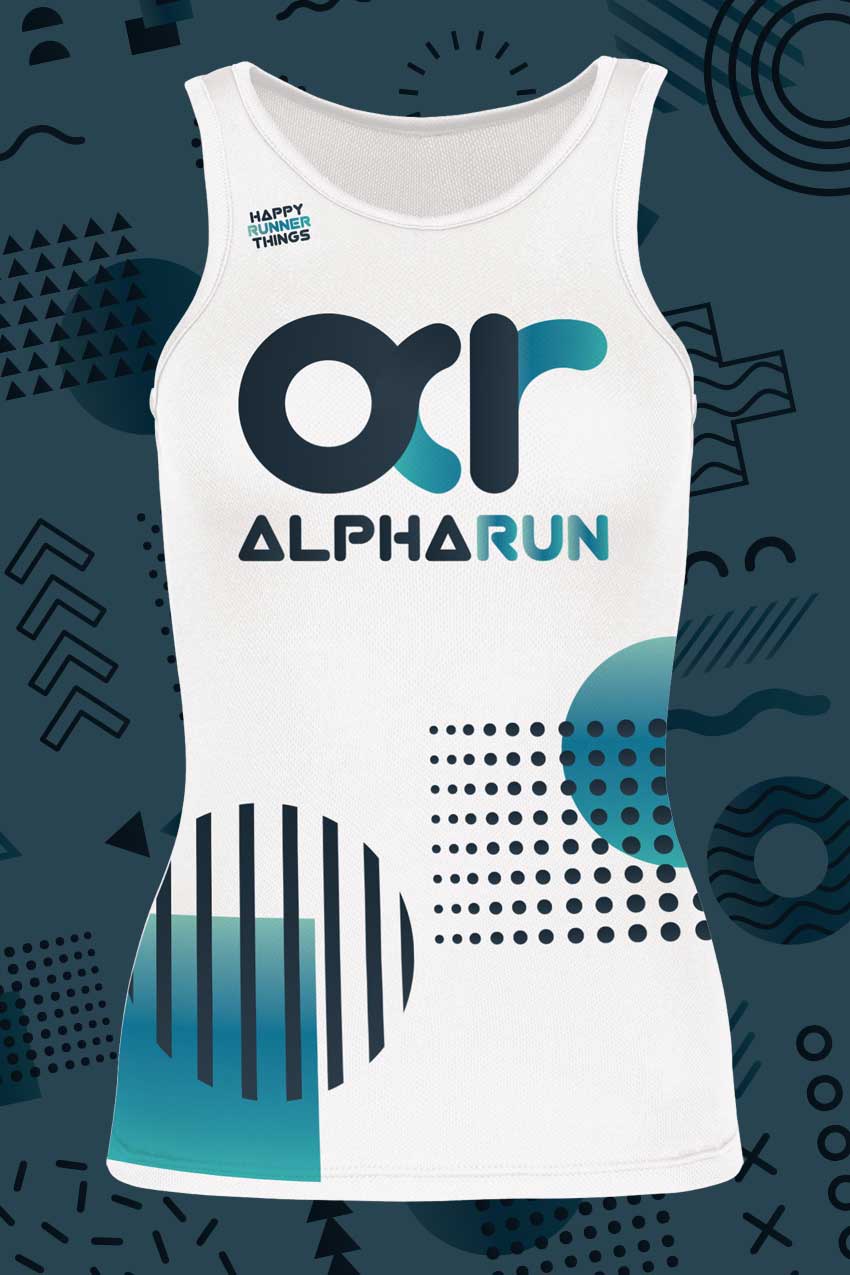 Alpha Run - Camiseta Running Tirantes Mujer