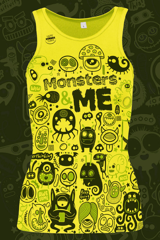Monsters & ME - Camiseta Tirantes Mujer