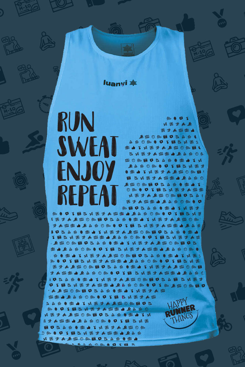 Sweat, Enjoy, Repeat - Camiseta Tirantes Unisex
