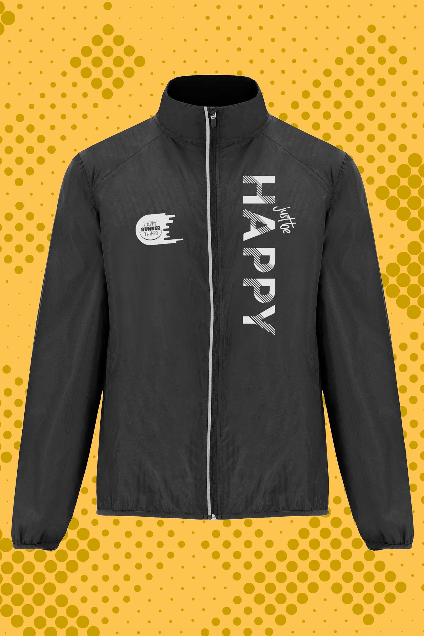 Just Be Happy - Cortavientos Unisex