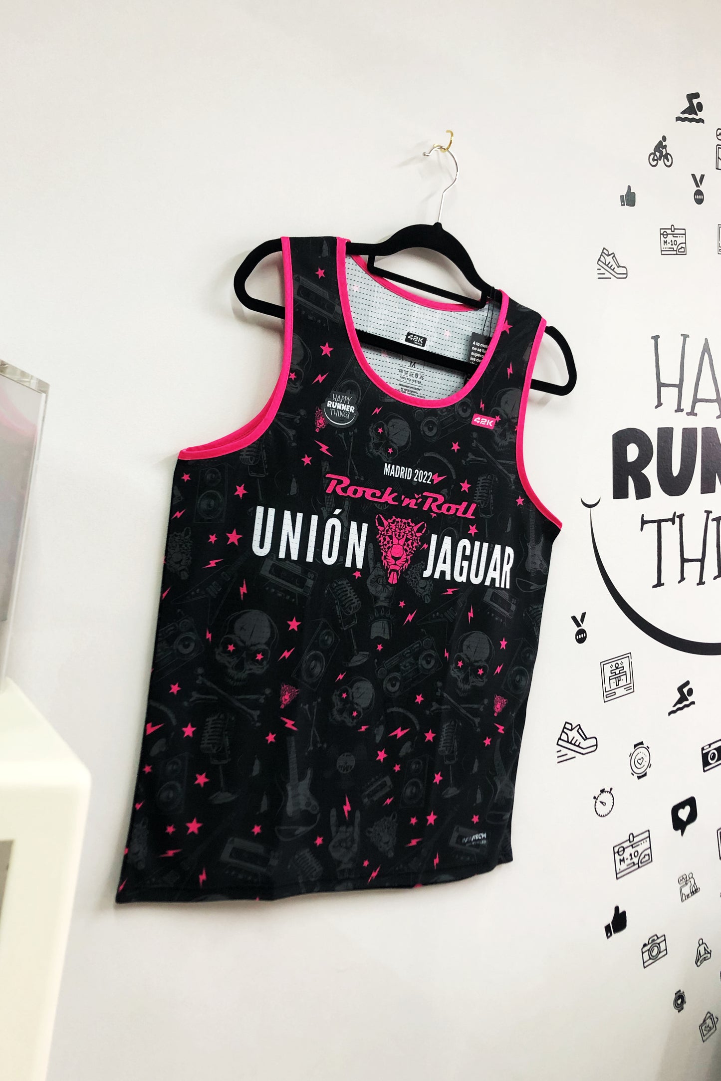 Unión Jaguar - Camiseta Tirantes Maratón Madrid 2022