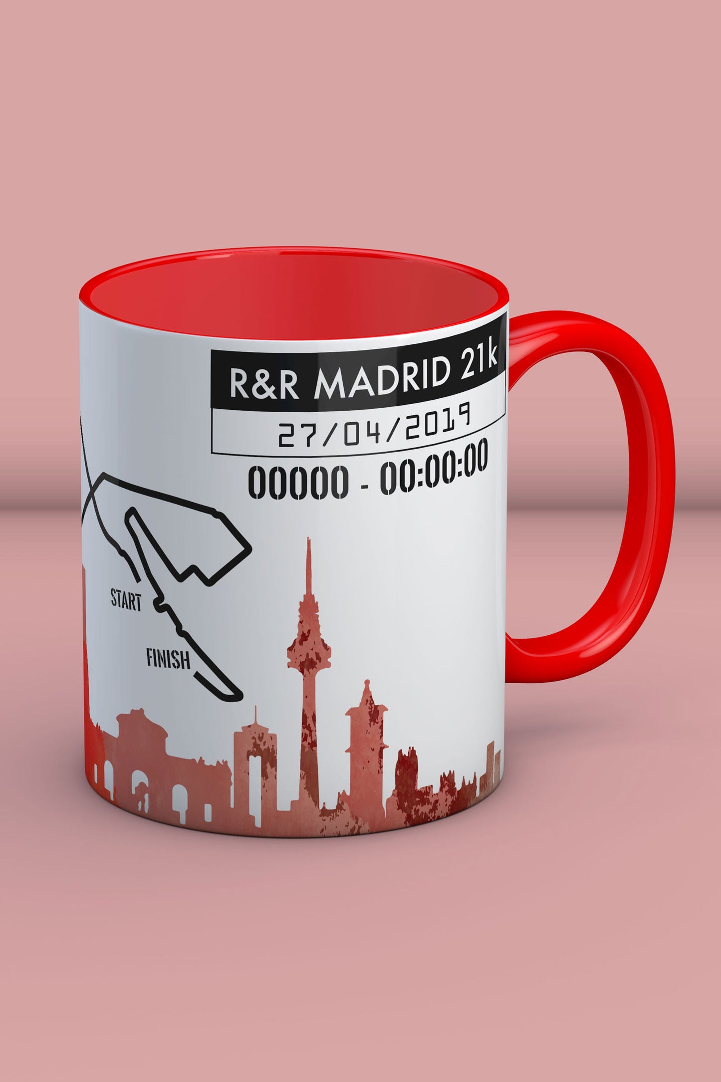 Trazados - Taza - Medio Maratón Madrid RnR
