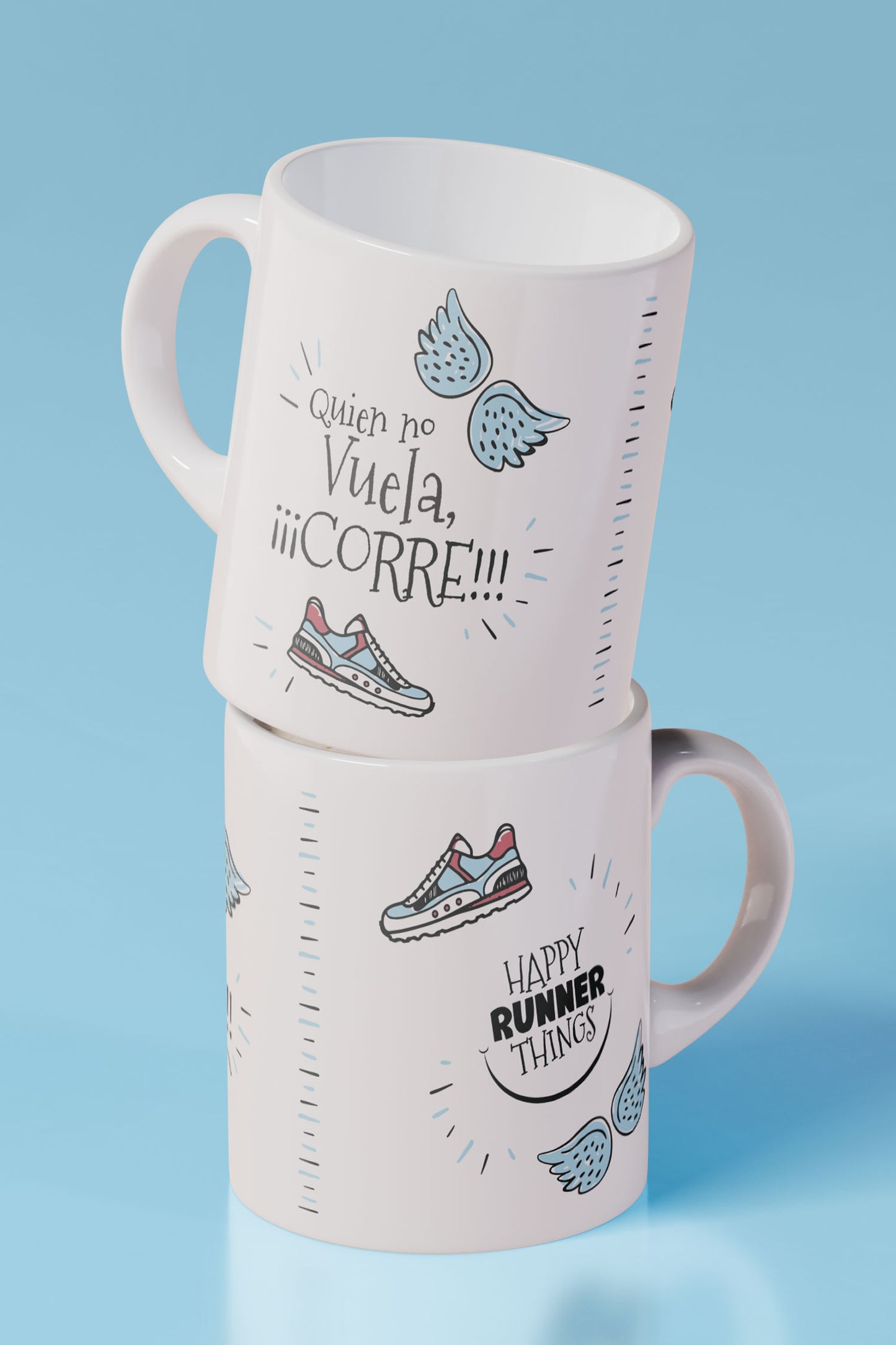 Quien no Vuela, Corre - Taza
